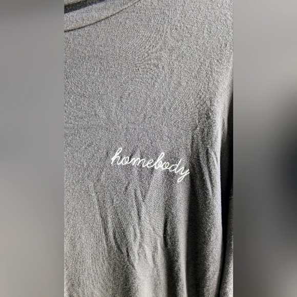 Magnolia Women's Gray Lightweight Homebody Pullover Hoodie - Picture 2 of 4